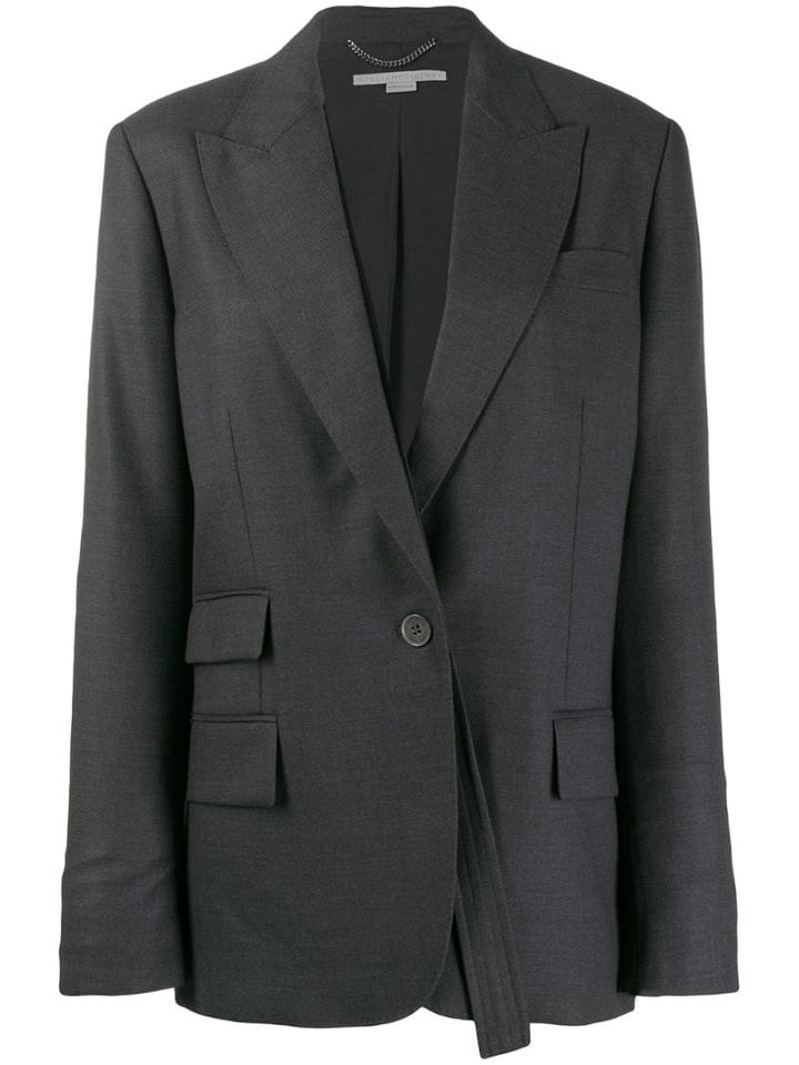 Stella Mccartney Kids Single Breasted Blazer - Grey