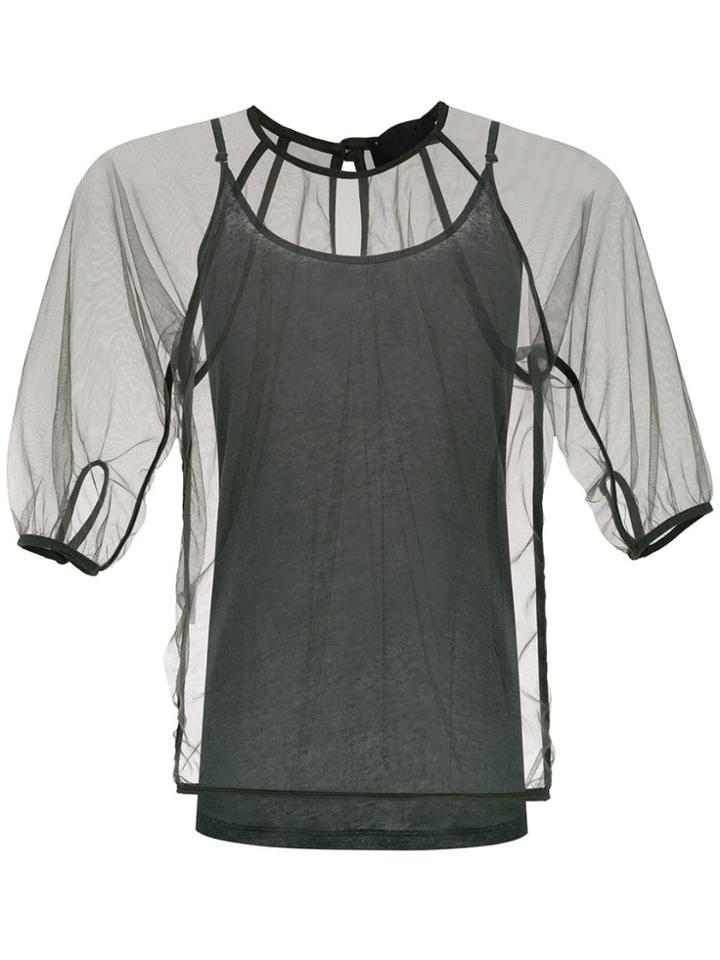 Andrea Bogosian Layered Top - Green