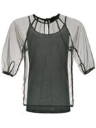 Andrea Bogosian Layered Top - Green
