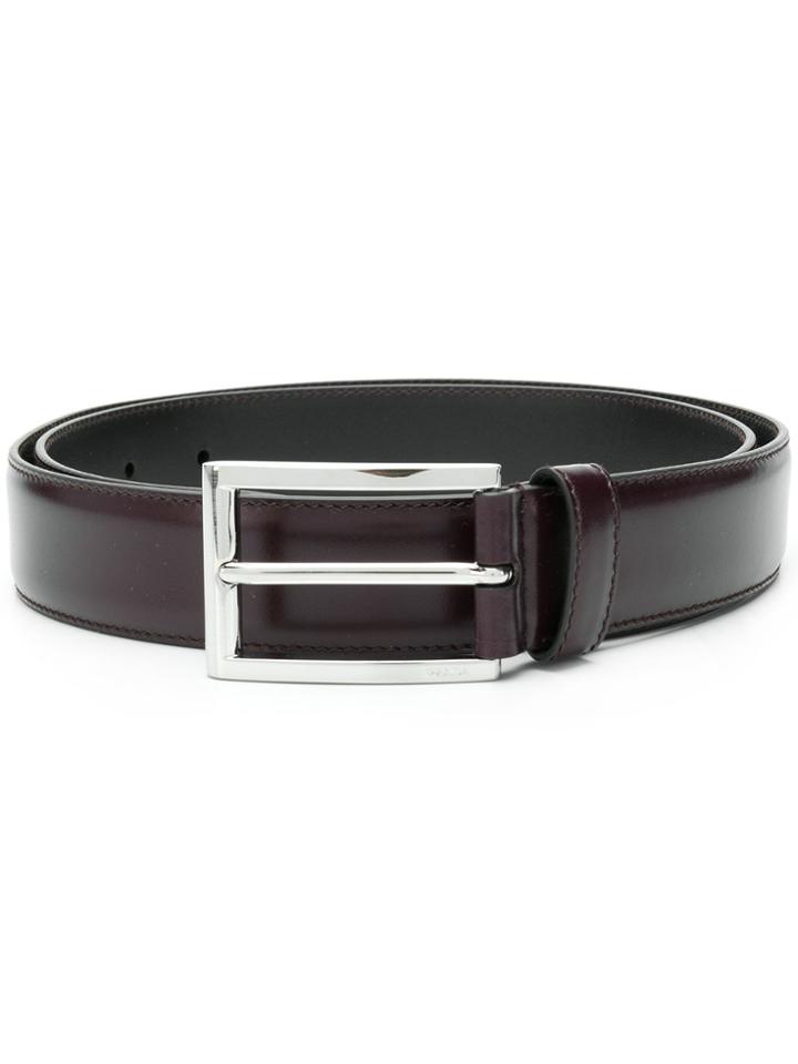 Prada Buckle Belt - Red