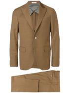 Boglioli Slim Dinner Suit - Brown
