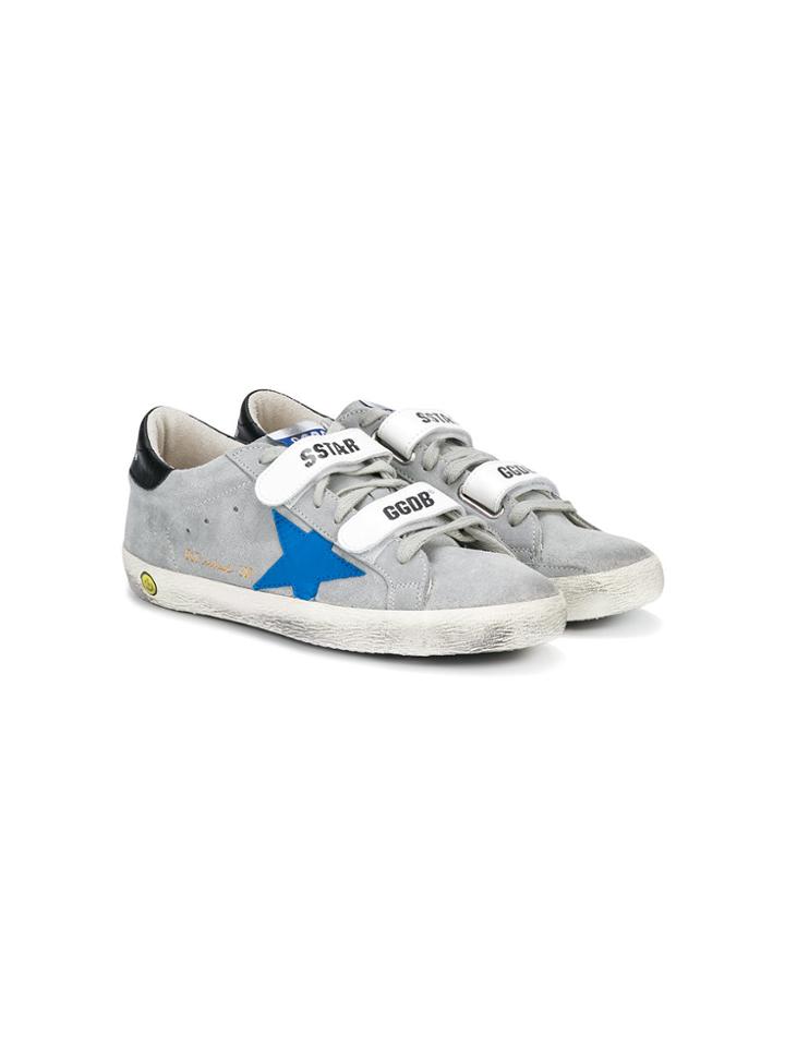 Golden Goose Deluxe Brand Kids Star Sneakers - Grey