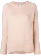 Forte Forte Cashmere Crew Neck Sweater - Pink & Purple