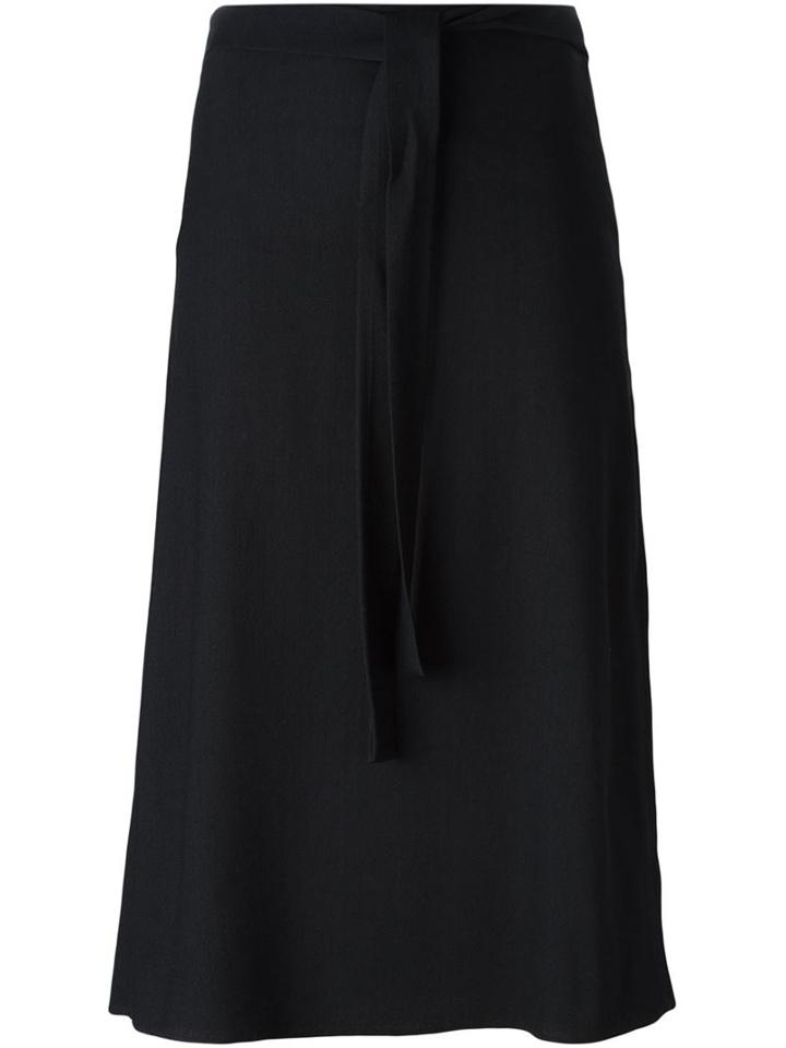 Helmut Lang Wrap Midi Skirt