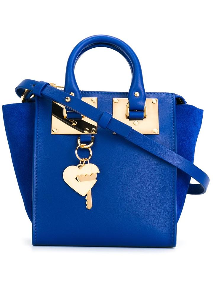 Sophie Hulme Heart Key Plaque Tote