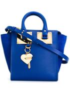 Sophie Hulme Heart Key Plaque Tote