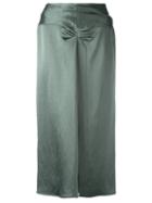 Isabel Marant Rise Skirt, Women's, Size: 40, Green, Cotton/ramie/viscose