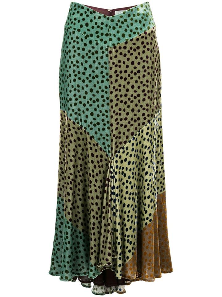 Silvia Tcherassi Delilah Printed Skirt Silvia Tcherassi - Green