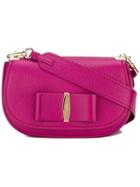 Salvatore Ferragamo Anna Crossbody, Women's, Pink/purple, Leather