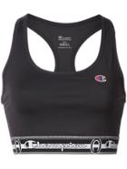 Champion Logo Sports Bra - Black