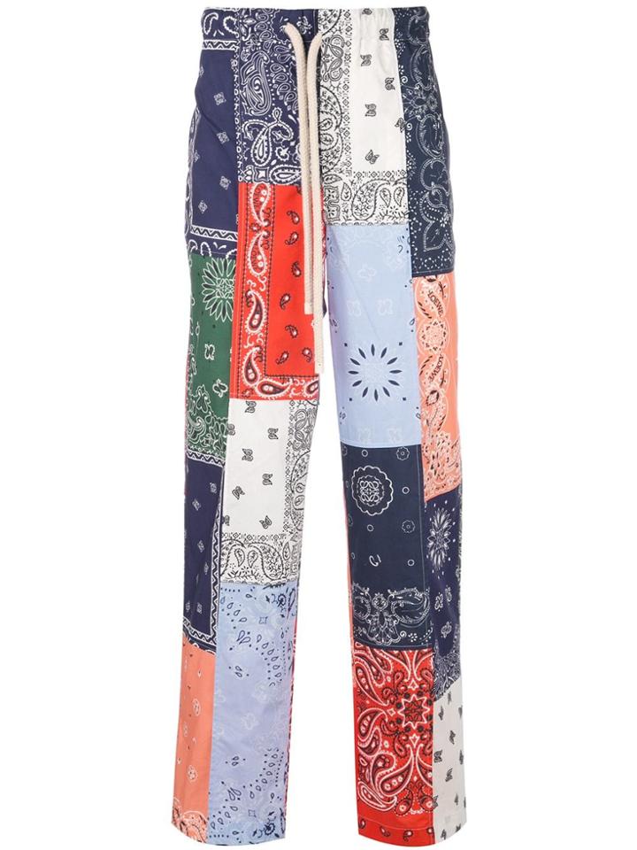 Loewe Patchwork Trousers - 9990