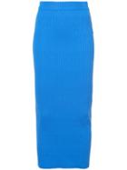 Simon Miller Marsing Ribbed Midi Skirt - Blue