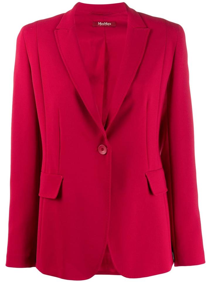 Max Mara Studio Gennaro Blazer - Red