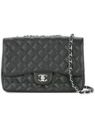 Chanel Pre-owned Double Chain Flap Bag - Black