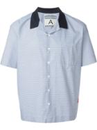 Andrea Pompilio Striped Shortsleeved Shirt