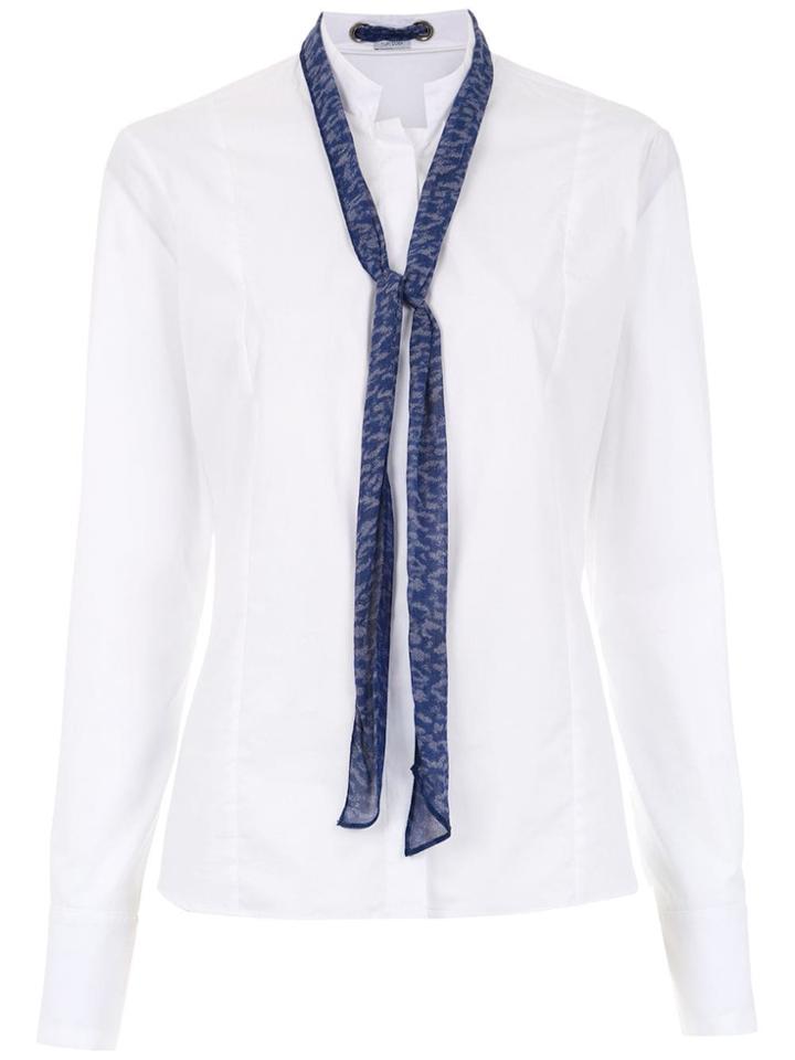 Tufi Duek Scarf Shirt - White