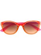 Stella Mccartney Kids - Square Frame Sunglasses - Kids - Acetate - One Size, Girl's, Yellow/orange