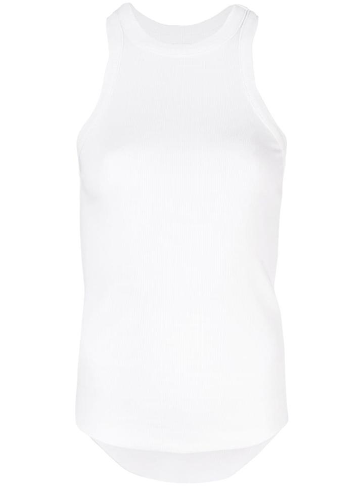 Nsf Ribbed Racerback Vest - White