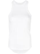 Nsf Ribbed Racerback Vest - White