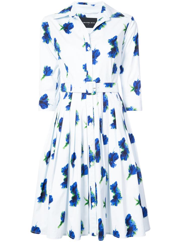 Samantha Sung Audrey Dress - Blue