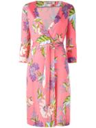Diane Von Furstenberg Julian Dress, Women's, Size: 10, Pink/purple, Silk