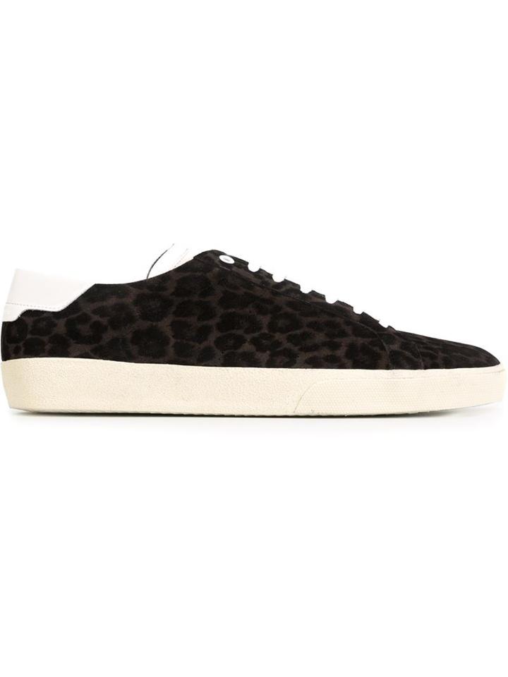 Saint Laurent Skate Sneakers, Men's, Size: 42, Black, Calf Leather/rubber