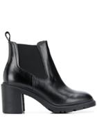 Camper Heeled Chelsea Boots - Black