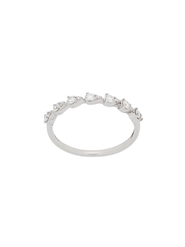 Dana Rebecca 14kt White Gold Diamond Sophia Ryan Ring - Silver