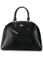 Coach Coach - Woman - Crossgrain Patent Leather Quinn? - Black