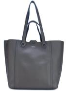 Furla 'my Bang Bang' Tote Bag, Men's, Grey, Calf Leather
