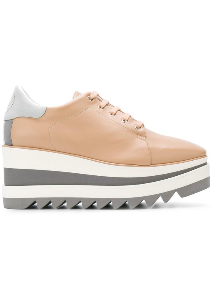 Stella Mccartney Elyse Platform Brogues - Nude & Neutrals