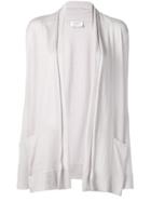 Snobby Sheep Draped Open Front Cargdigan - Grey