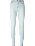 Blk Dnm Skinny Jeans, Women's, Size: 29, Blue, Cotton/polyester/spandex/elastane/viscose