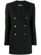 Just Cavalli Slim-fit Double Breasted Blazer - Black