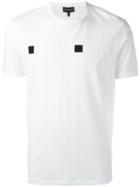 Emporio Armani Logo Print T-shirt, Men's, Size: Xs, White, Cotton