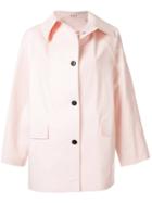 Kassl Editions Short Trench Coat - Pink