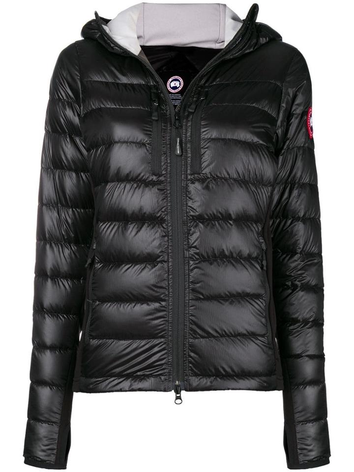 Canada Goose Hoodie Puffer Jacket - Black
