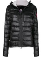 Canada Goose Hoodie Puffer Jacket - Black