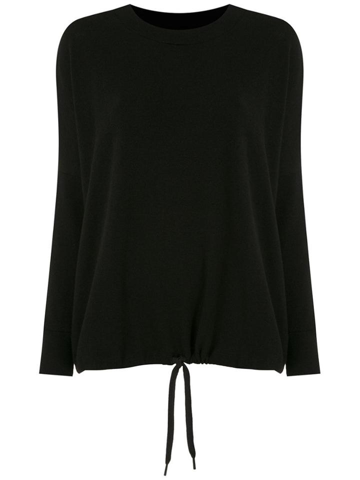 Uma Raquel Davidowicz Chantal Fleece Jumper - Black