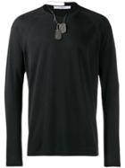 Givenchy Dog Tag Sweater - Black