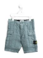 Stone Island Kids Cargo Shorts, Boy's, Size: 12 Yrs, Blue
