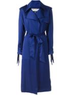 Emilio Pucci Satin Trench Coat