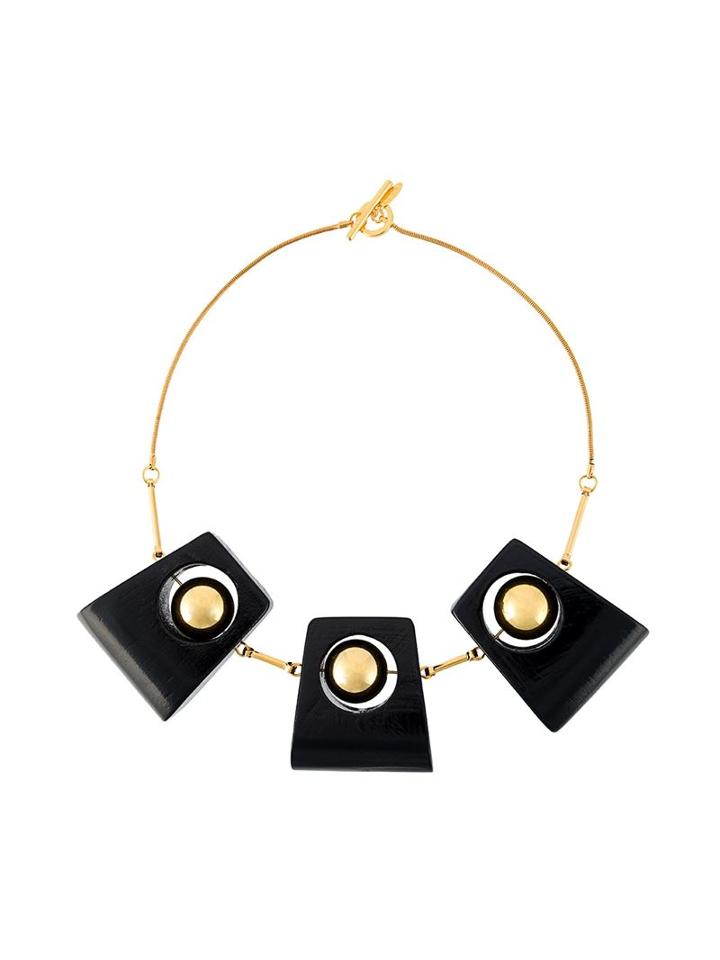 Marni Wood Charm Necklace