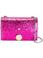 Jimmy Choo Finley Crossbody Bag, Women's, Pink/purple, Polyester/leather