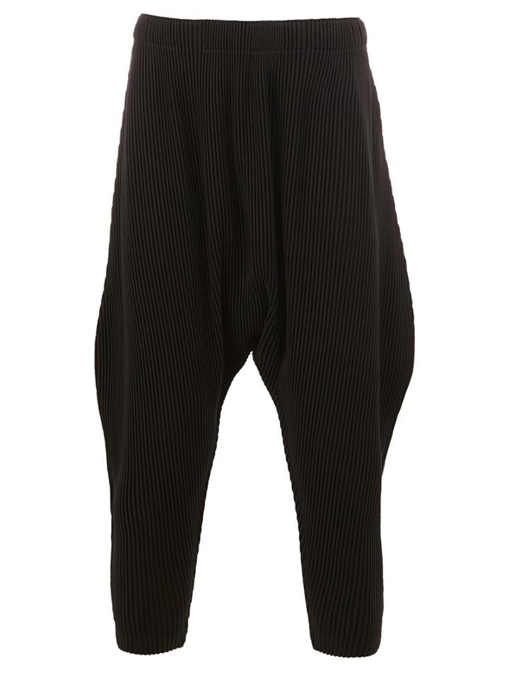 Homme Plissé Issey Miyake Drop Crotch Pants