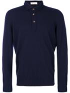 Brunello Cucinelli - Button Up Sweatshirt - Men - Cashmere - 52, Blue, Cashmere