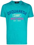 Dsquared2 Camp Print T-shirt - Green