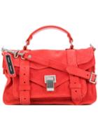 Proenza Schouler - Ps1 Tiny Satchel - Women - Calf Leather - One Size, Red, Calf Leather