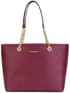 Michael Michael Kors Double Handle Shoulder Bag, Women's, Pink/purple