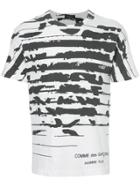 Comme Des Garçons Vintage Pixel-print T-shirt - White